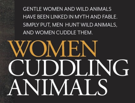women cuddling title